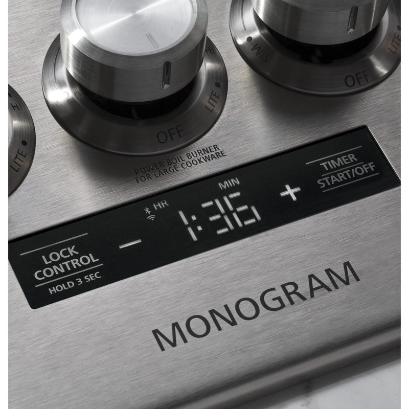 Monogram 36-inch Built-In Gas Cooktop ZGU36ESLSSSP IMAGE 7