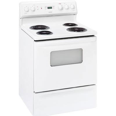 Hotpoint 30-inch Freestanding Electric Range RB526DPWW IMAGE 1