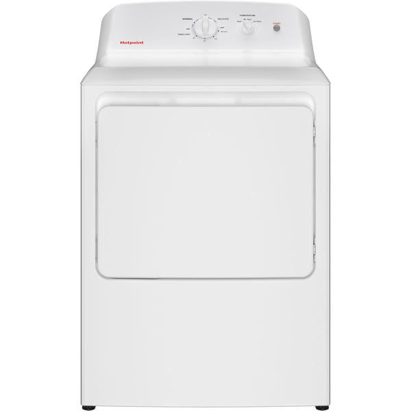 Hotpoint 6.2 cu. ft. Gas Dryer with Reversible Door HTX26GASWWW IMAGE 1