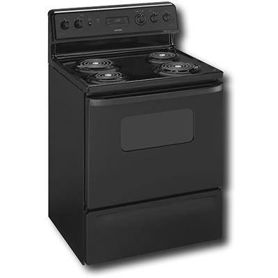 Hotpoint 30-inch Freestanding Electric Range RB526DPBB IMAGE 1