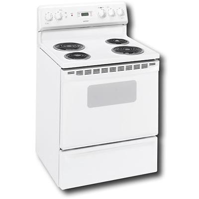 Hotpoint 30-inch Freestanding Electric Range RB536DPWW IMAGE 1