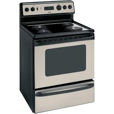 Hotpoint 30-inch Freestanding Electric Range RB540SPSA IMAGE 1