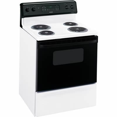 Hotpoint 30-inch Freestanding Electric Range RB757DPWH IMAGE 1