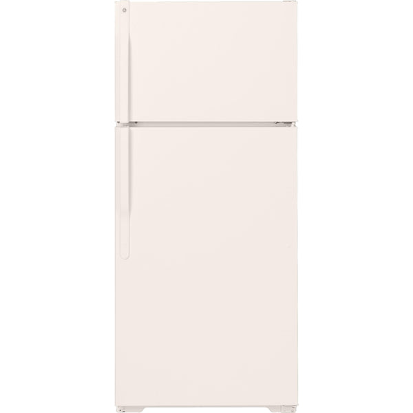 Hotpoint 28-inch, 15.7 cu. ft. Top Freezer Refrigerator HTS16BBSRCC IMAGE 1