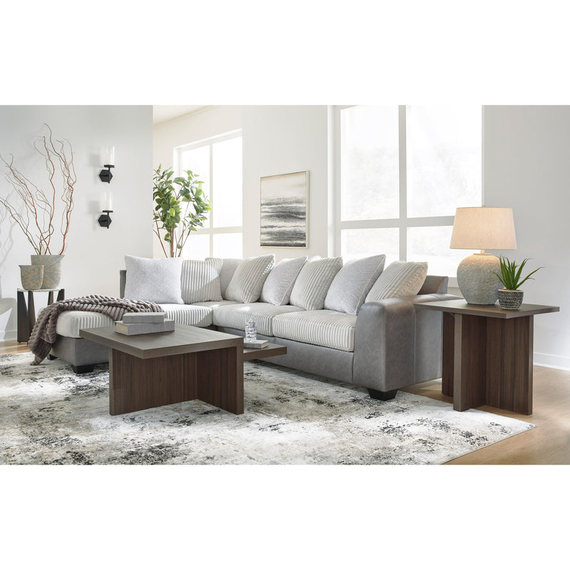 Benchcraft Clairette Court 2 pc Sectional 3150316/3150367 IMAGE 3