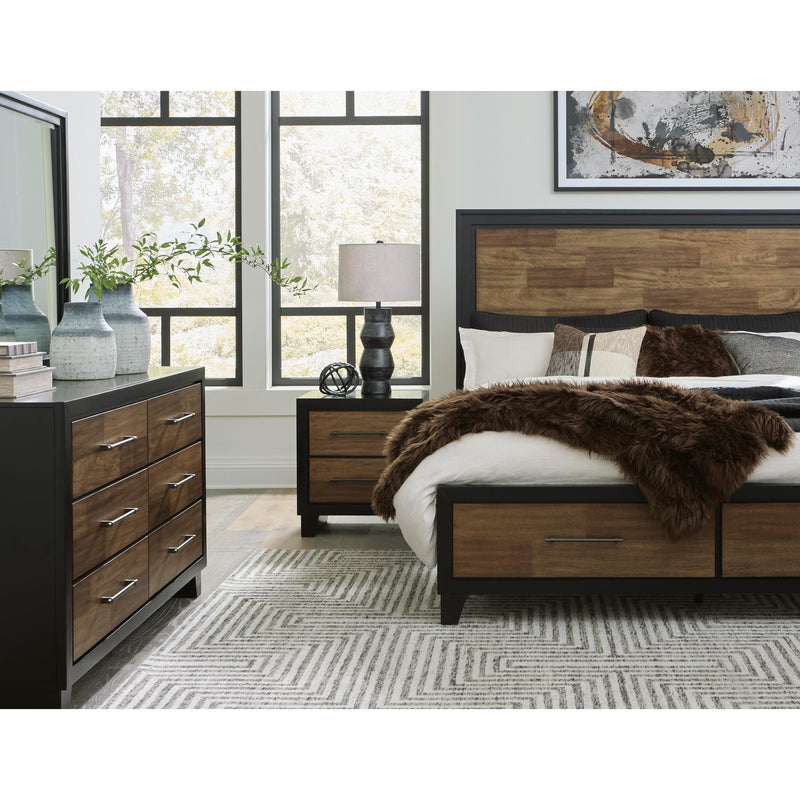 Signature Design by Ashley Kraeburn Queen Panel Bed with Storage B496-57/B496-54S/B496-197 IMAGE 8