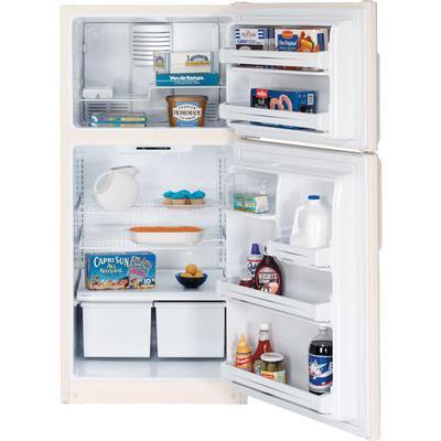 Hotpoint 30-inch, 18 cu. ft. Top Freezer Refrigerator HTS18BBPRCC IMAGE 1