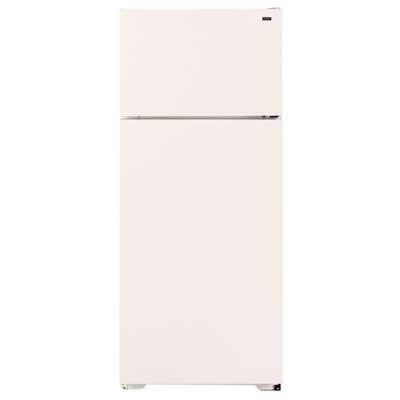 Hotpoint 28-inch, 16.6 cu. ft. Top Freezer Refrigerator HTN17BBZRCC IMAGE 1