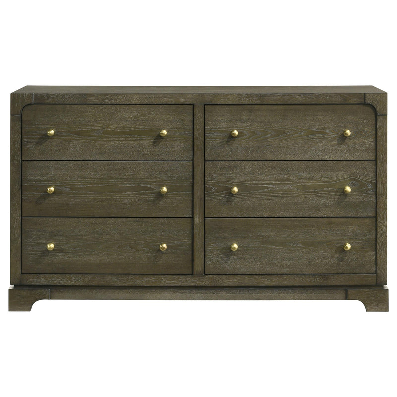 Coaster Furniture Gran Park 6-Drawer Dresser 224933 IMAGE 3