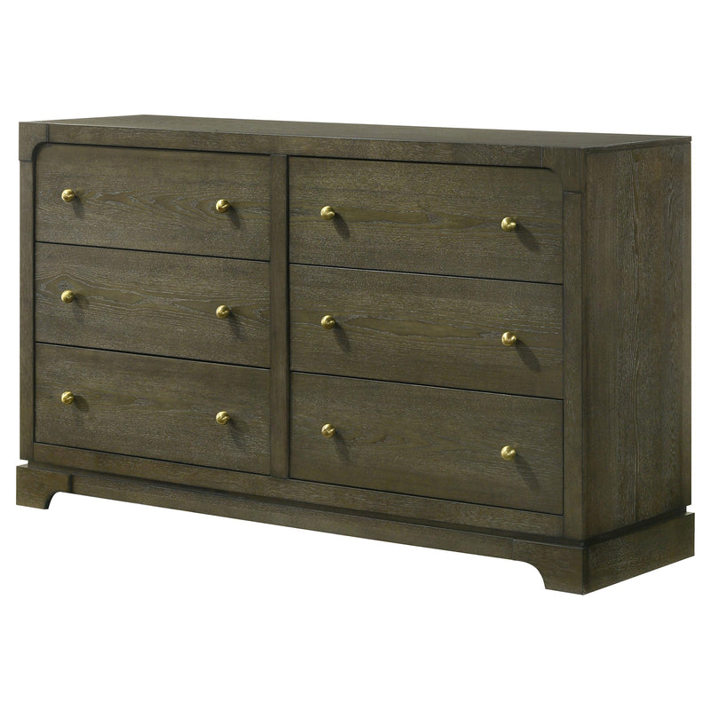 Coaster Furniture Gran Park 6-Drawer Dresser 224933 IMAGE 4