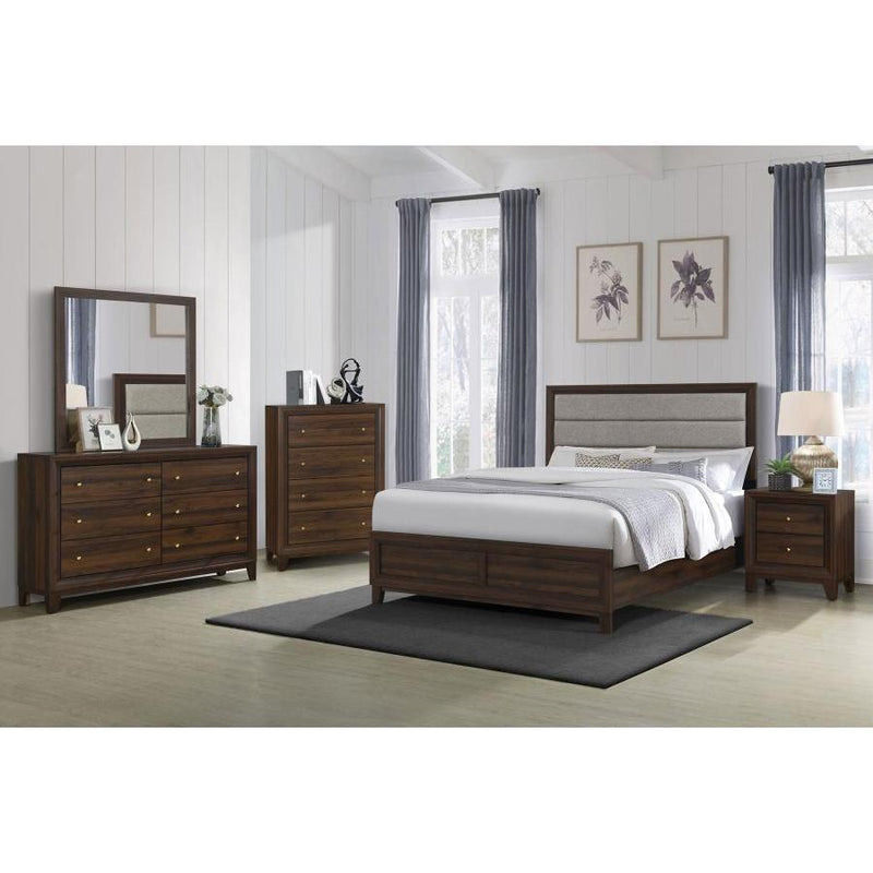 Coaster Furniture Welsley 223442 2-drawer Nightstand Bedside Table - Walnut IMAGE 13