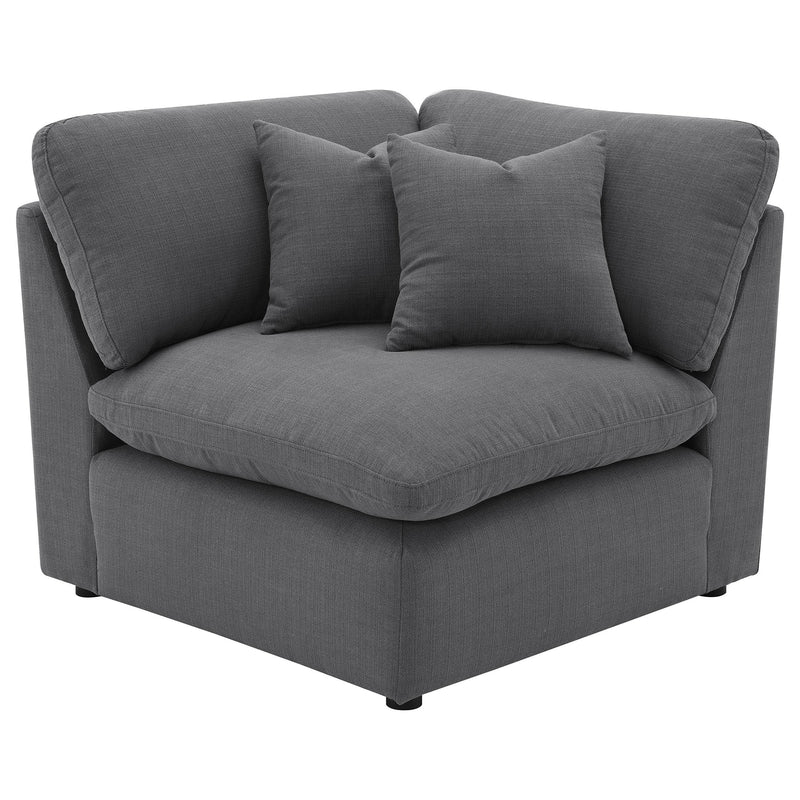 Coaster Furniture Hobson Fabric Sectional 551455/551455/551456/551457/551458LAF/551458RAF IMAGE 3