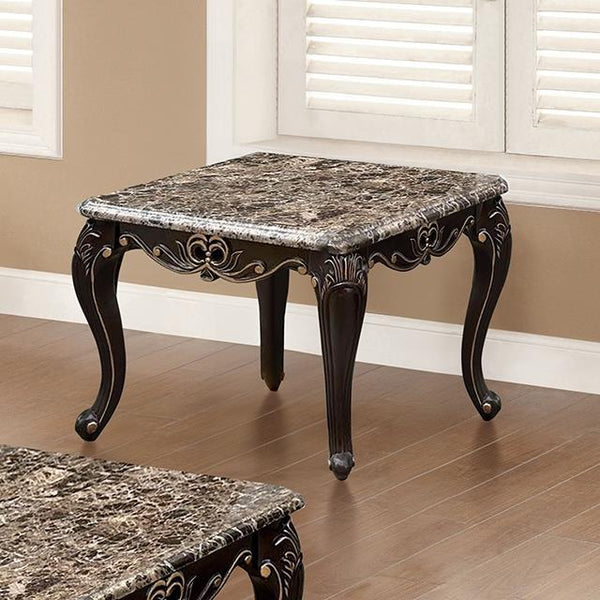 Furniture of America Albacete FM45006BR-E End Table IMAGE 1