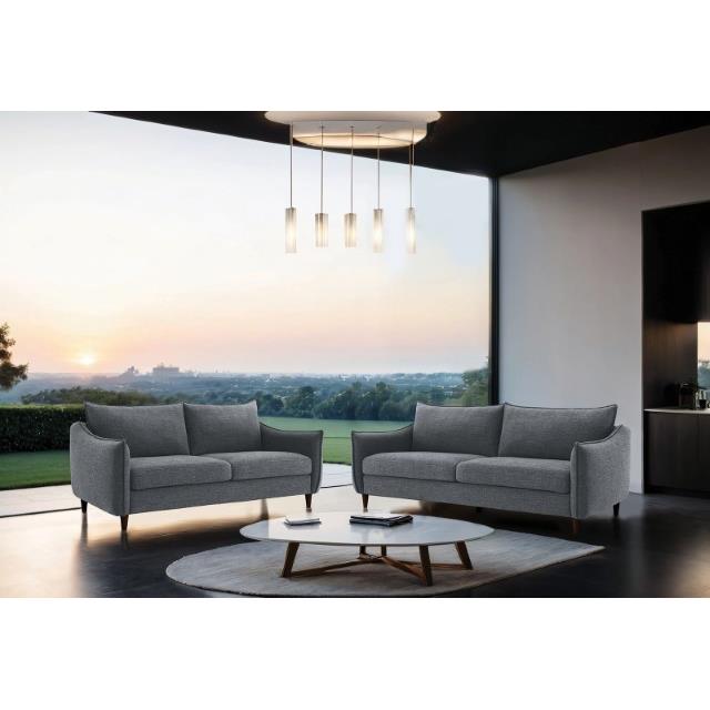 Furniture of America Vermon FM61004GY-LV Loveseat IMAGE 2