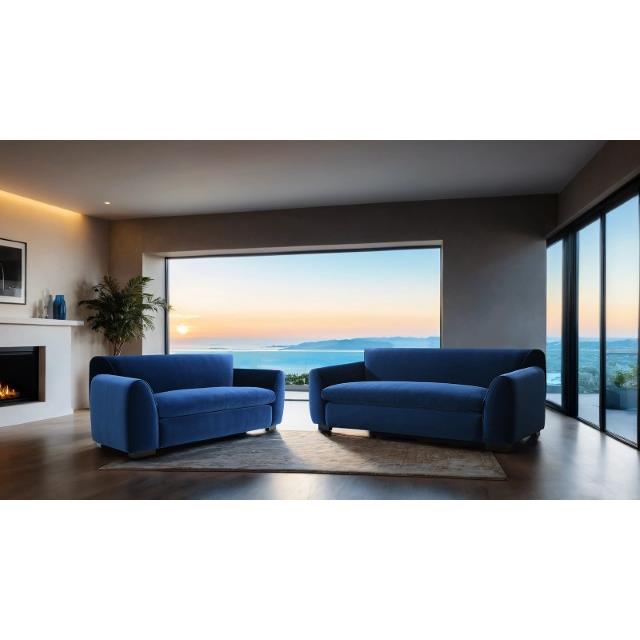 Furniture of America Severo FM61005BL-SF Sofa IMAGE 2