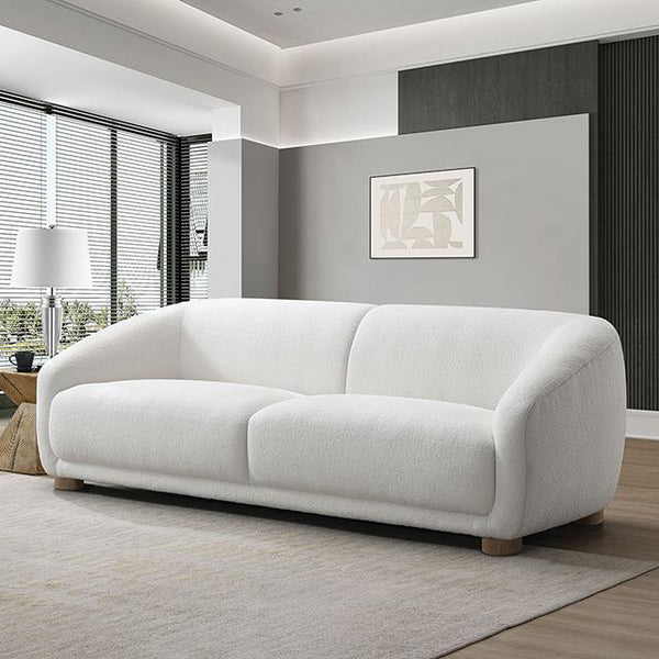 Furniture of America Kolvere FM61006WH-SF Sofa IMAGE 1