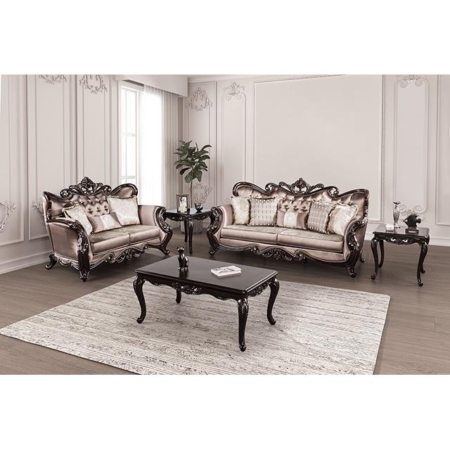 Furniture of America Albacete FM65006BR-SF Sofa IMAGE 2