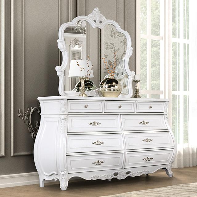 Furniture of America Valentini FM7419WH-D Dresser IMAGE 1