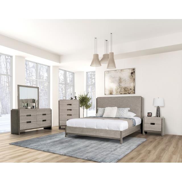 Furniture of America Grimsby FM7597GY-Q Queen Bed IMAGE 2