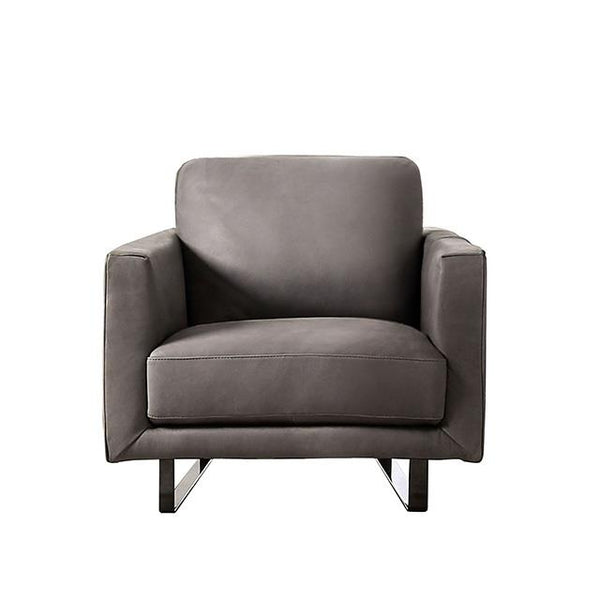 Furniture of America Mezzanotte FM90000GY-CH-PK Chair IMAGE 1