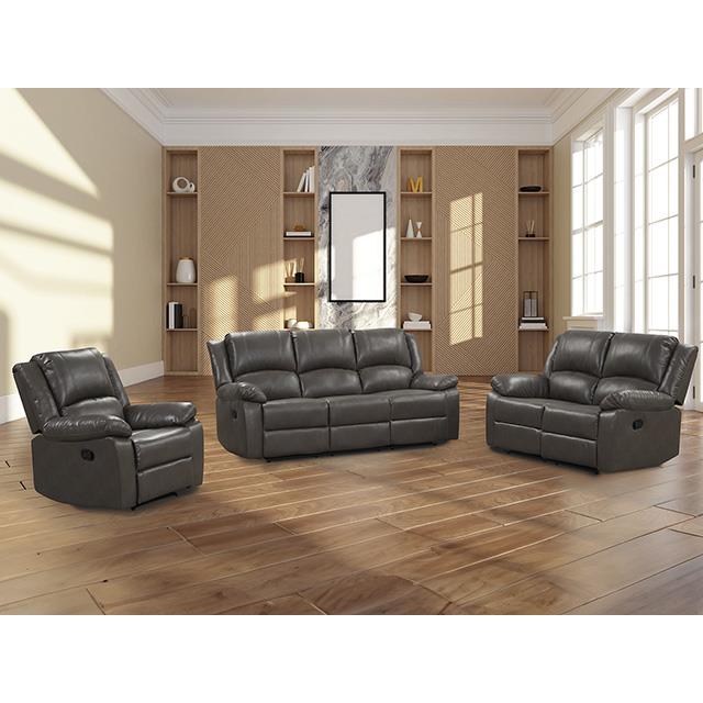 Furniture of America Letha NX6008GY-SF Manual Sofa IMAGE 2