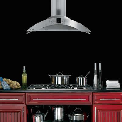 Monogram 36-inch Ceiling Mount Range Hood ZV855SPSS IMAGE 2