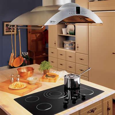 Monogram 36-inch Ceiling Mount Range Hood ZV855SPSS IMAGE 3