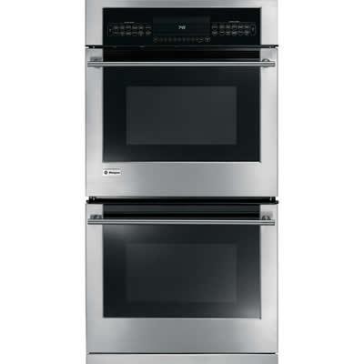 Monogram 27-inch, 7.6 cu. ft. Built-in Double Wall Oven with Convection ZEK958SMSS IMAGE 1