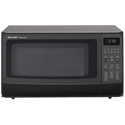 Sharp 1.4 cu. ft. Countertop Microwave Oven R-410LK IMAGE 1