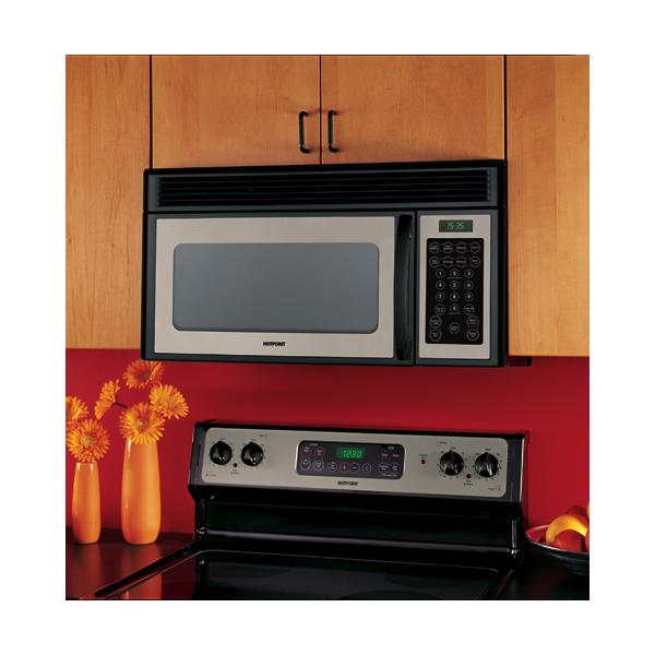 Hotpoint 30-inch, 1.5 cu. ft. Over-the-Range Microwave Oven RVM1535MMSA IMAGE 2