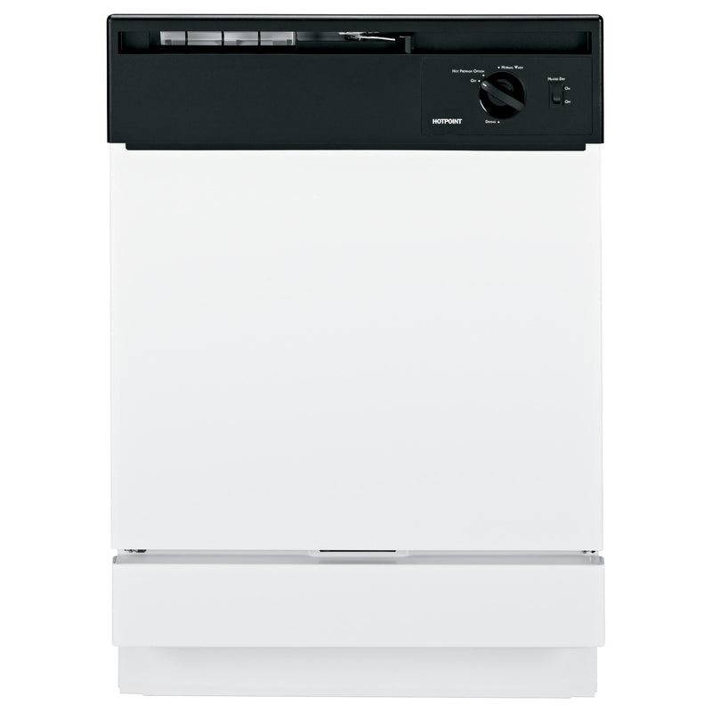 Hotpoint 24-inch Built-In Dishwasher HDA1100NWH IMAGE 1