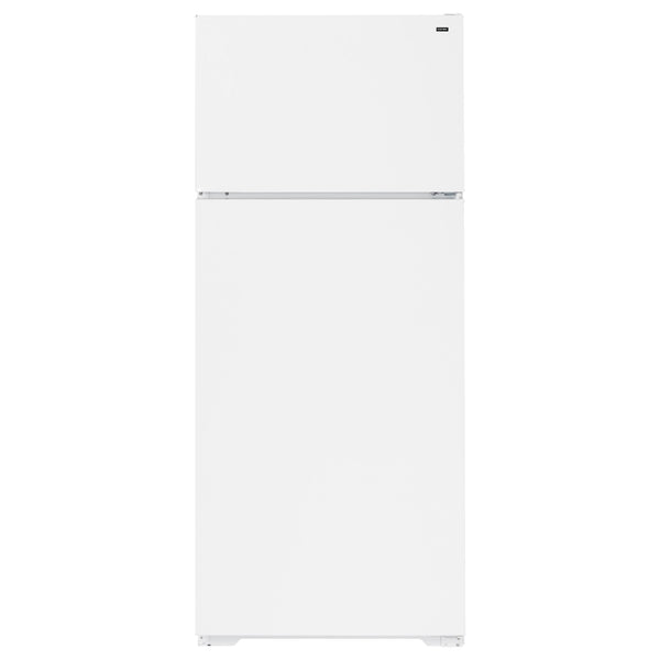 Hotpoint 28-inch, 15.5 cu. ft. Top Freezer Refrigerator HTN16BBXWW IMAGE 1