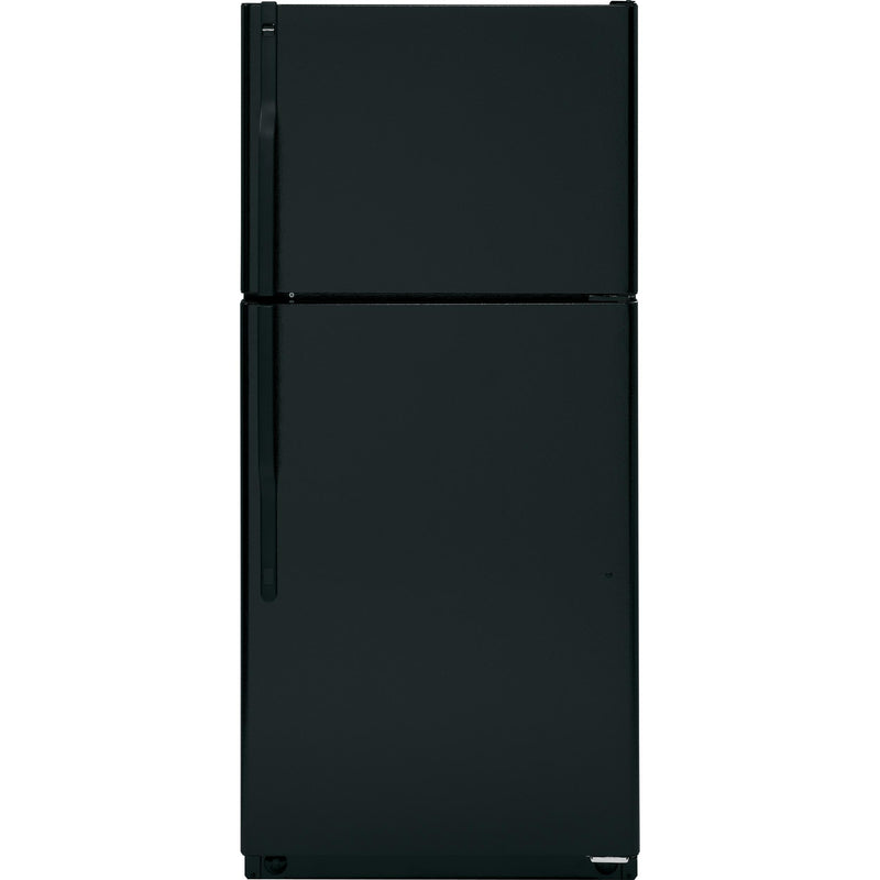 Hotpoint 28-inch, 16.6 cu. ft. Top Freezer Refrigerator HTH17CBBBB IMAGE 1