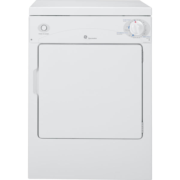 GE 3.6 cu. ft. Electric Dryer DSKP333ECWW IMAGE 1