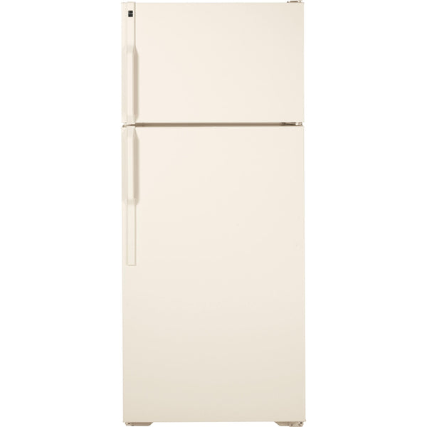 Hotpoint 28-inch, 18.2 cu. ft. Top Freezer Refrigerator HTH18GBTCC IMAGE 1