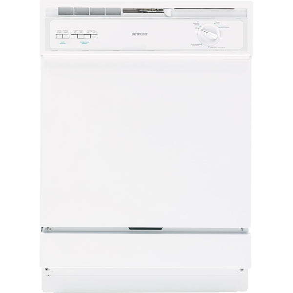 Hotpoint 24-inch Built-In Dishwasher HDA3600RWW IMAGE 1