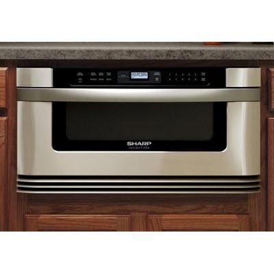 Sharp 24-inch, 1 cu. ft. Drawer Microwave Oven KB-6001NS IMAGE 1