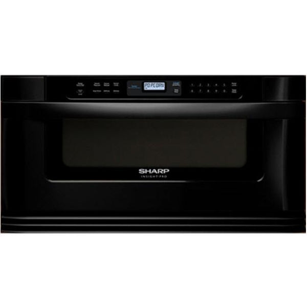 Sharp 30-inch, 1 cu. ft. Drawer Microwave Oven KB-6002LK IMAGE 1