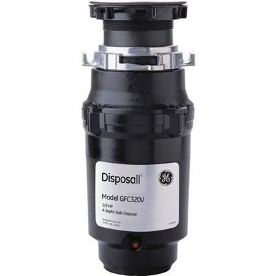 GE 1/3 HP Continuous Feed Waste Disposer GFC320V IMAGE 1