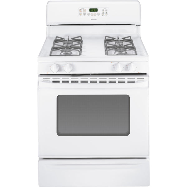 Hotpoint 30-inch Freestanding Electric Range RGB790DERWW IMAGE 1